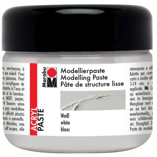 Marabu Acryl Modellierpaste 225 ml weiß