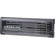 TOMBOW Bleistift "MONO 100" sechseckig 12er Set...
