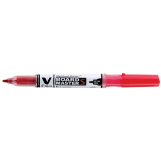 PILOT Whiteboard Marker V BOARD MASTER S Rundspitze 0,8 mm rot