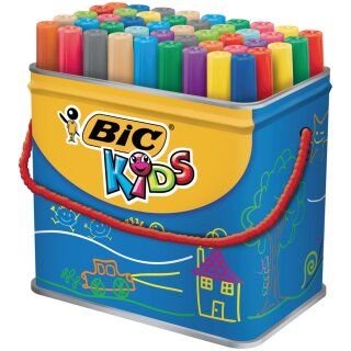 BIC KIDS Fasermaler Visacolor XL 48er Box