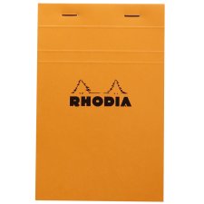 RHODIA Notizblock No. 14 110 x 170 mm kariert orange 80...