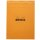 RHODIA Notizblock No. 18 DIN A4 kariert orange 80 Blatt