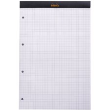 RHODIA Notizblock No. 20 DIN A4+ kariert orange 80 Blatt