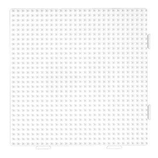 Hama Stiftplatte "großes Quadrat" weiß für Bügelperlen midi zusammensteckbar