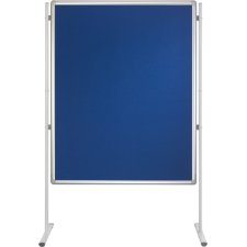 FRANKEN Kombitafel PRO (B)900 x (H)1.200 mm weiß/blau Speditionsversand