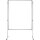 FRANKEN Kombitafel PRO (B)1.200 x (H)1.500 mm weiß/grau Speditionsversand