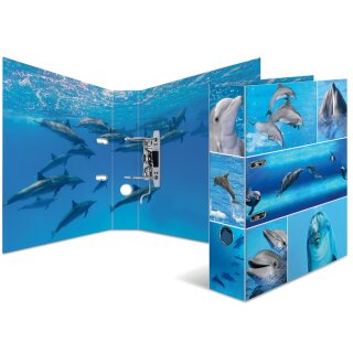 HERMA Motivordner "Animals" DIN A4 Delfine