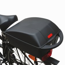 FISCHER Fahrrad Gepäckbox abschließbar Volumen: 11 Liter schwarz (ohne Inhalt)