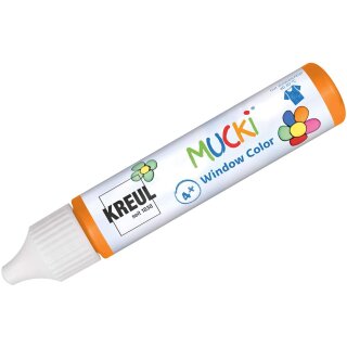 KREUL Window Color Pen "MUCKI" orange 29 ml