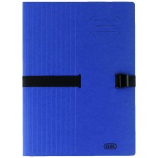 ELBA Dokumentenmappe CLIPN GO DIN A4 aus Karton blau