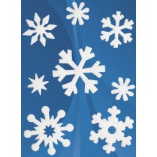 HERMA Weihnachts Sticker MAGIC "Eiskristalle"...