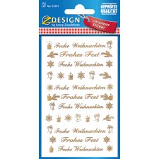 AVERY Zweckform ZDesign Weihnachts Sticker "Frohes...
