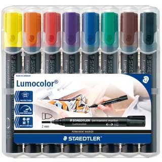 STAEDTLER Lumocolor Permanent Marker 352 8er Etui