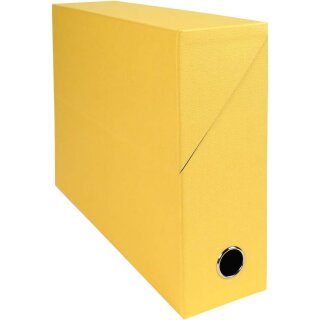EXACOMPTA Archivbox Karton Rückenbreite 90 mm gelb