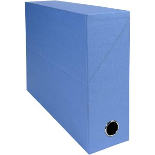 EXACOMPTA Archivbox Karton Rückenbreite 90 mm hellblau