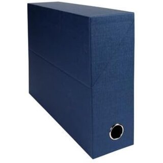 EXACOMPTA Archivbox Karton Rückenbreite 90 mm dunkelblau