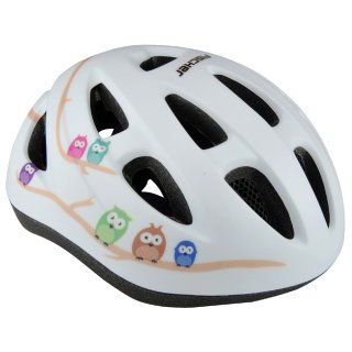 FISCHER Kinder Fahrrad Helm "Eule" Größe: XS/S Kopfumfang: 480 - 540 mm