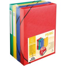 EXACOMPTA Sammelbox Promo Pack 3+1 40 mm farbig sortiert...