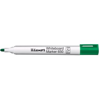 Luxor Whiteboard Marker 650 Rundspitze Strichstärke: 1-3 mm grün