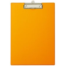 MAUL Klemmbrett DIN A4 mit Folienüberzug orange