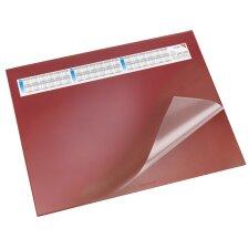Läufer Schreibunterlage DURELLA DS 400 x 530 mm rot