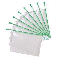 tarifold Reißverschlusstasche ZIPPER DIN A4 PVC grün (1 Stück)