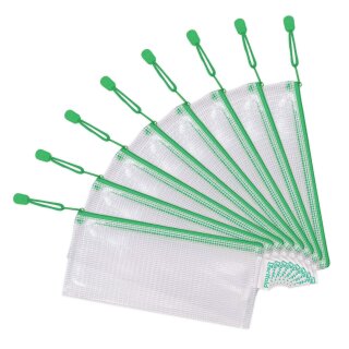 tarifold Reißverschlusstasche ZIPPER DIN Lang PVC grün (1 Stück)
