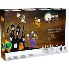 KREUL Window Color "Monster Party" Set