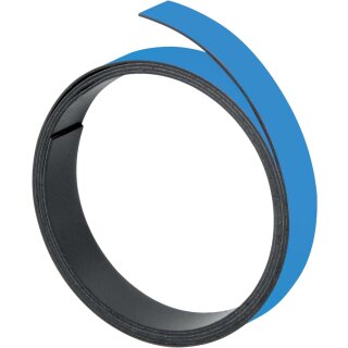 FRANKEN Magnetband (L)1.000 x (T)15 x (H)1 mm hellblau