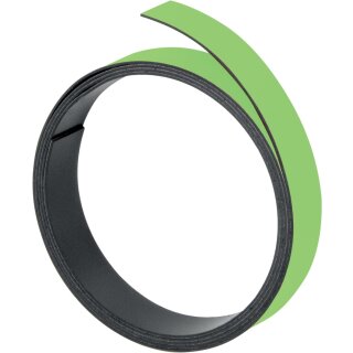 FRANKEN Magnetband (L)1.000 x (T)15 x (H)1 mm hellgrün