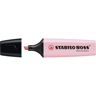 STABILO Textmarker BOSS ORIGINAL Pastel pastellrot
