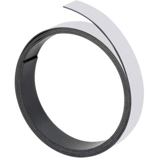 FRANKEN Magnetband (L)1.000 x (T)20 x (H)1 mm grau