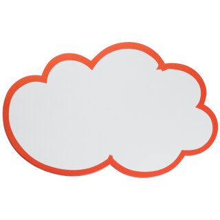 FRANKEN Moderationskarte "Wolke" selbstklebend 150 x 230 mm 20 Karten