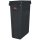 Rubbermaid Abfallbehälter Slim Jim mit Lüftungskanälen schwarz 87 Liter