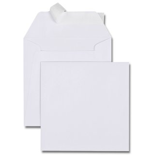 GPV Briefumschläge 150 x 150 mm weiß ohne Fenster
