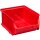 allit Sichtlagerkasten ProfiPlus Box 2B aus PP rot