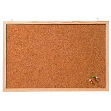 FRANKEN Korktafel "Memoboard" 600 x 400 mm braun