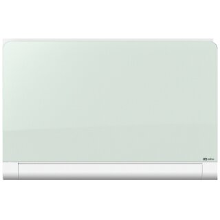 nobo Glas Magnettafel Diamond (B)1.260 x (H)711 mm weiß Speditionsversand