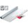 nobo Weißwandtafel Rolle Instant 600 x 800 mm glasklar 25 Blatt auf Rolle