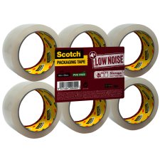 3M Scotch Verpackungsklebeband LOW NOISE 50 mm x 66 m