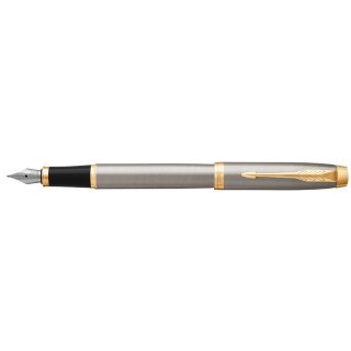 PARKER Füllhalter IM Brushed Metal G.C.
