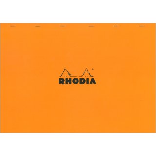RHODIA Notizblock No. 38 DIN A3+ kariert orange 80 Blatt