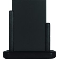 Securit Tischaufsteller ELEGANT mittel schwarz