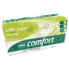 wepa Toilettenpapier Comfort 2-lagig hochweiß 8...