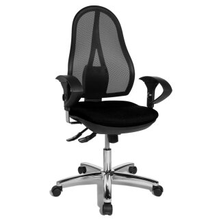 Topstar Bürodrehstuhl "Open Point SY Deluxe" schwarz
