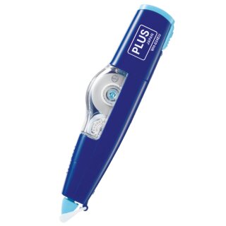 PLUS JAPAN Mehrweg Korrekturroller "MR" 4,2 mm x 6 m blau