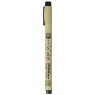 SAKURA Fineliner PIGMA MICRON 05 jägergrün