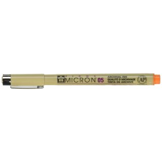 SAKURA Fineliner PIGMA MICRON 05 orange