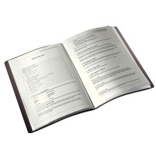LEITZ Sichtbuch Solid A4 PP mit 20 Hüllen hellblau