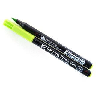 SAKURA Pinselstift Koi Coloring Brush grüngelb